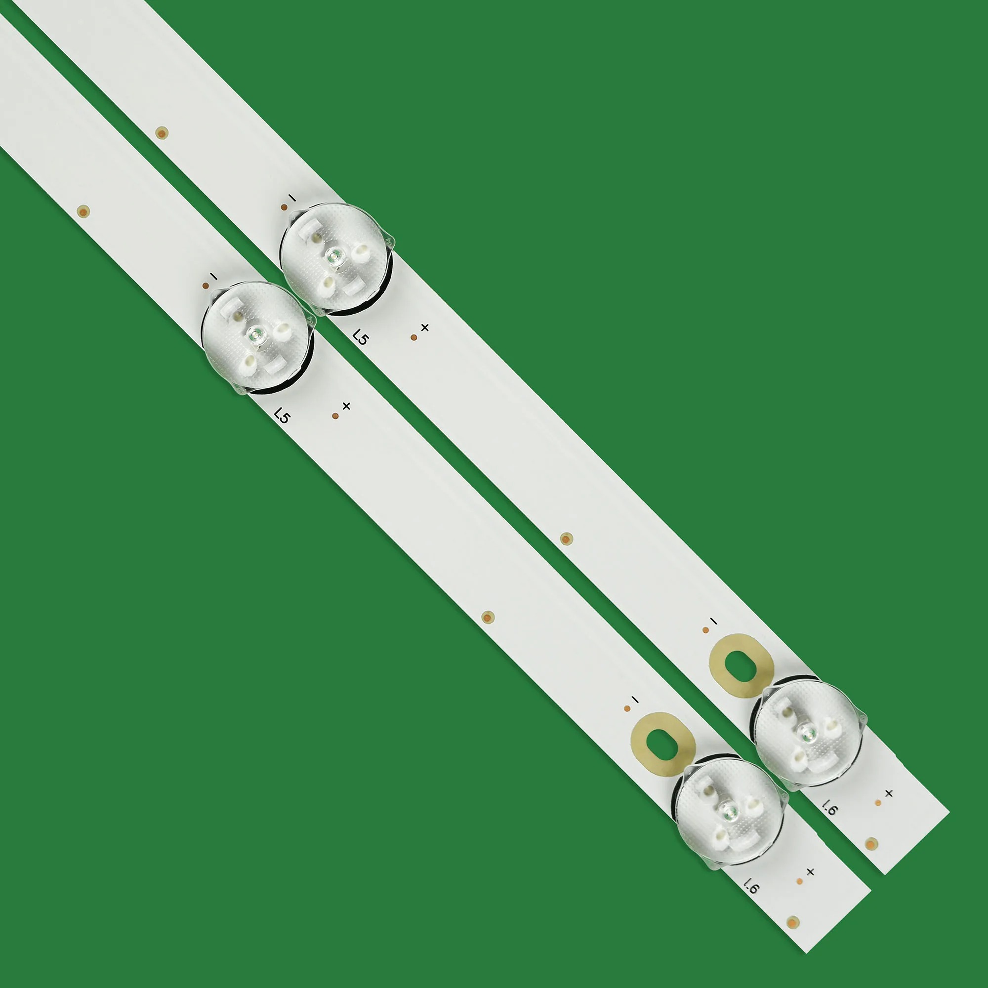 2 pezzi Kit Tv Com Barra Led Jvc De 32 Polegadas Lt32kb35 Novo!