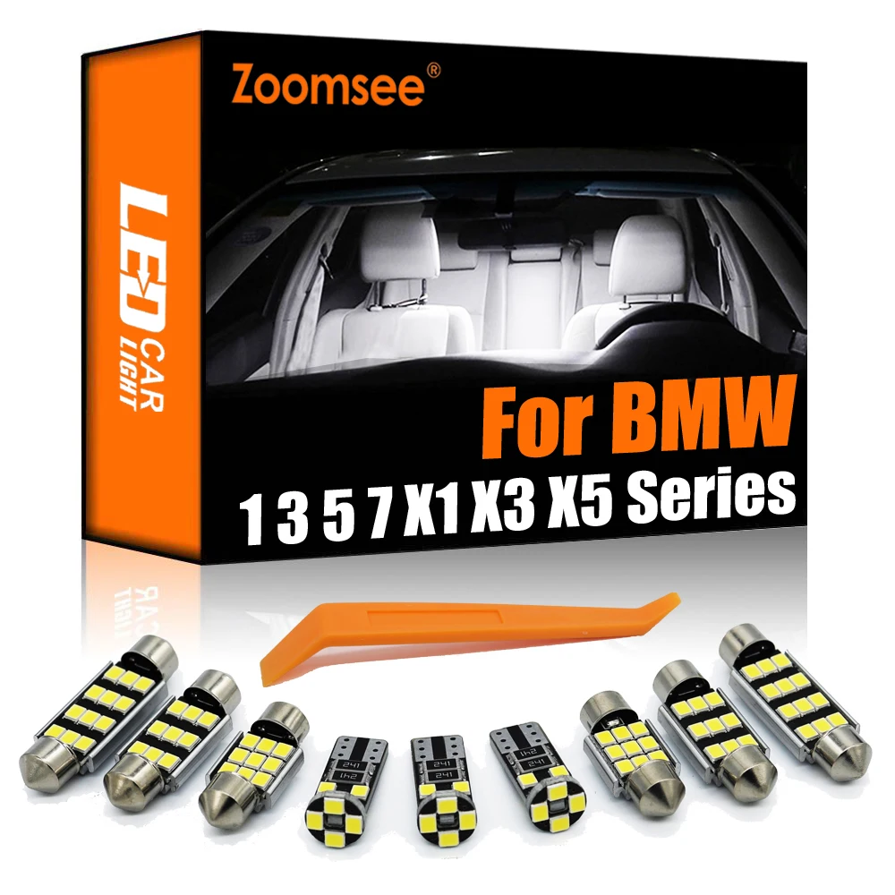

Zoomsee интерьер светодиодный для BMW E87 E82 F20 E36 E46 E90 E91 E39 E60 E61 F10 F11 F01 F02 X1 E84 X3 E83 F25 X5 E53 E70 Canbus LED светильник