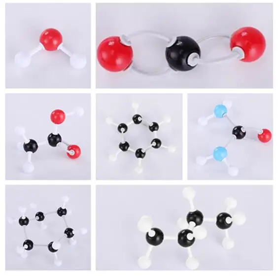 Organic Chemistry Atom Molecular Model Kit Set for High School Teachers and Students Experimental Teaching