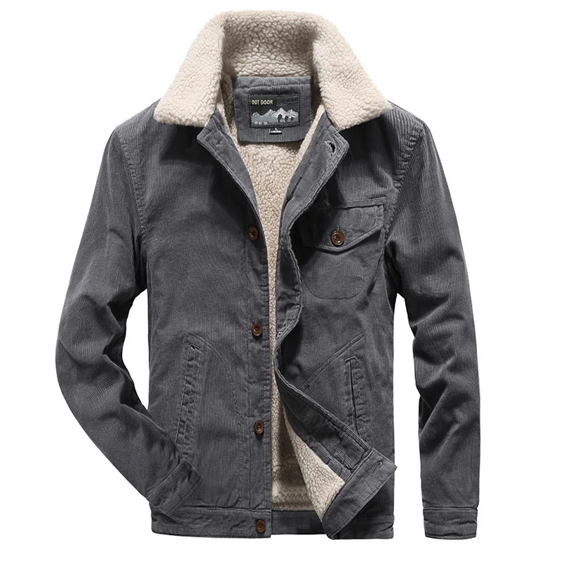 

Nice Autumn Winter Military Jacket Men Wool Liner Jacket Thick Warm Parka Coat Men Single Breasted Cotton Outerwear M-6XL
