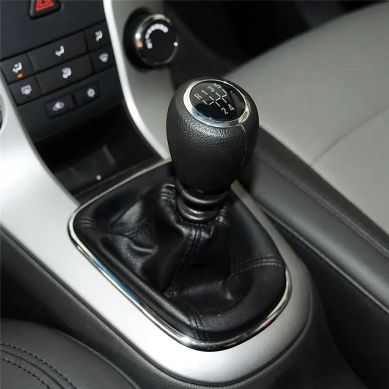 Car Styling Manual Gear Shift Knob Collar Gaiter Boot Cover Case Collar For Chevy Chevrolet Cruze 2008 2009 2010 2011 2012