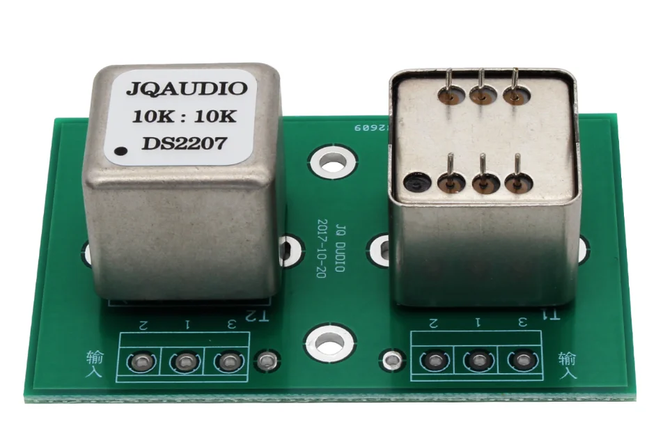 

New 10K: 10K permalloy audio signal isolator, audio input transformer. balanced unbalanced signal conversion