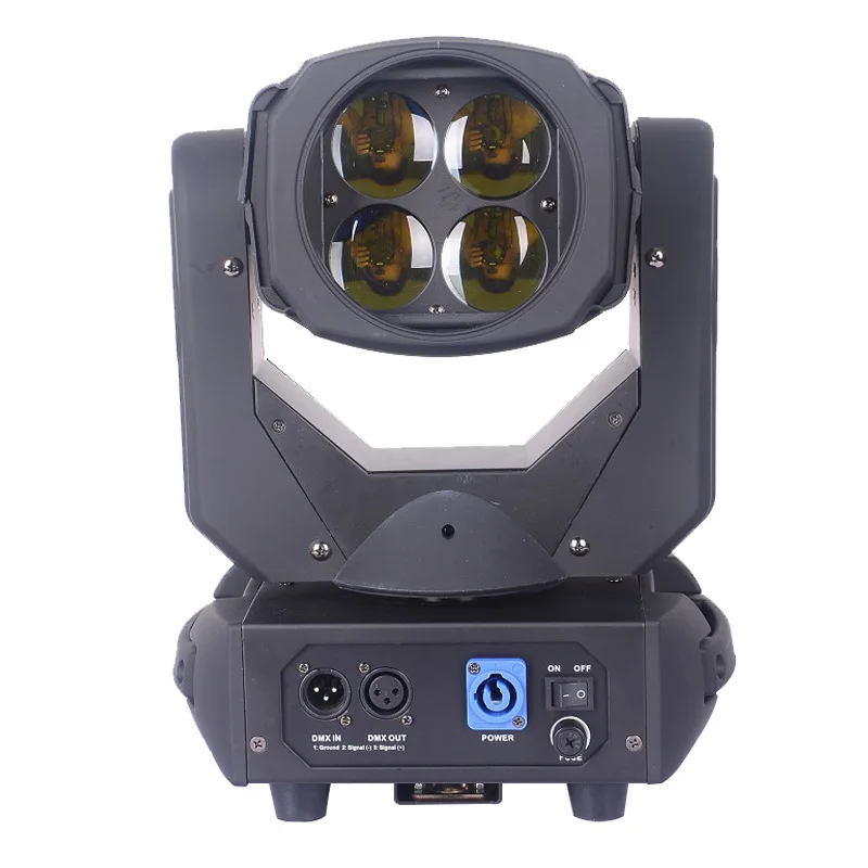 LED25W moving head light 4 eyes 4 super beam lights rotating dye laser KTV private room bar disco stage