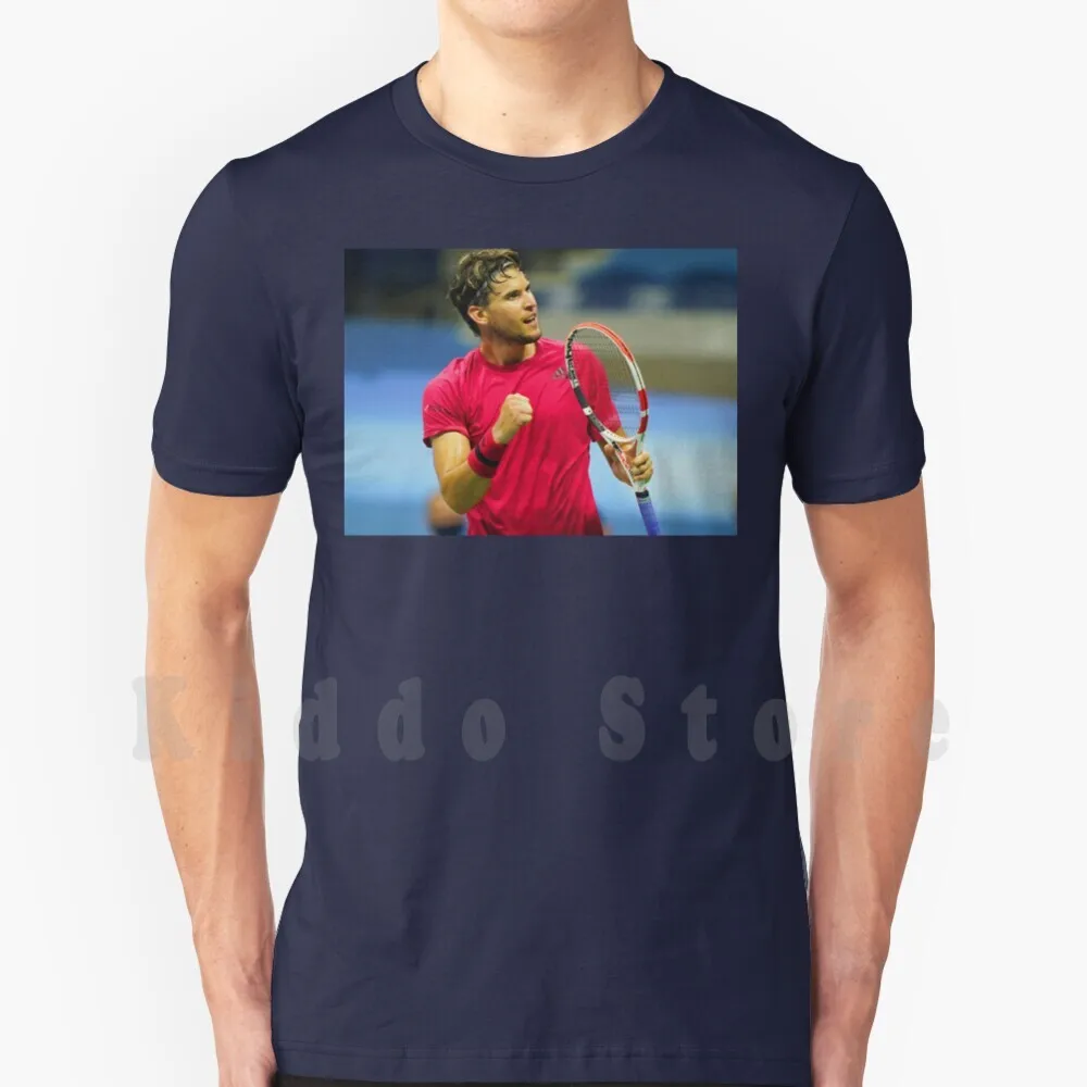 

Dominic Thiem Winning The 2020 Us Open T Shirt Print For Men Cotton New Cool Tee Sports Sport Legends Legendary Athlete Hero