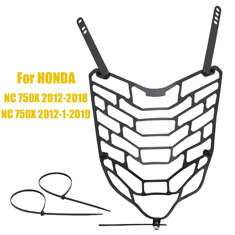 

Motorcycle Headlight Guard Cover Protector For HONDA NC 750X NC700X NC750X 700X 2012-2018 BLACK