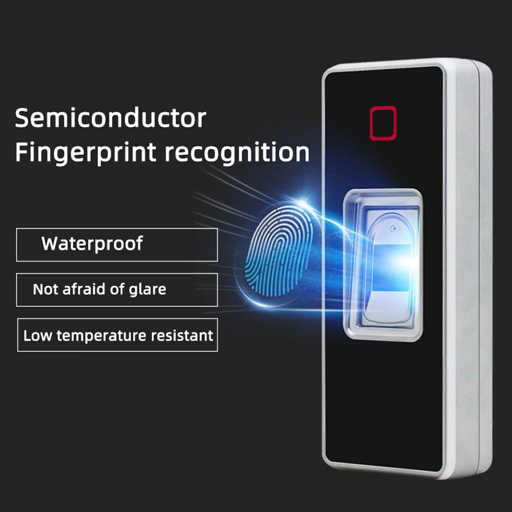 F6 Waterproof Metal Case RFID ID EM Standalone Access Controller 500 Users 200 Fingerprint Access Control System