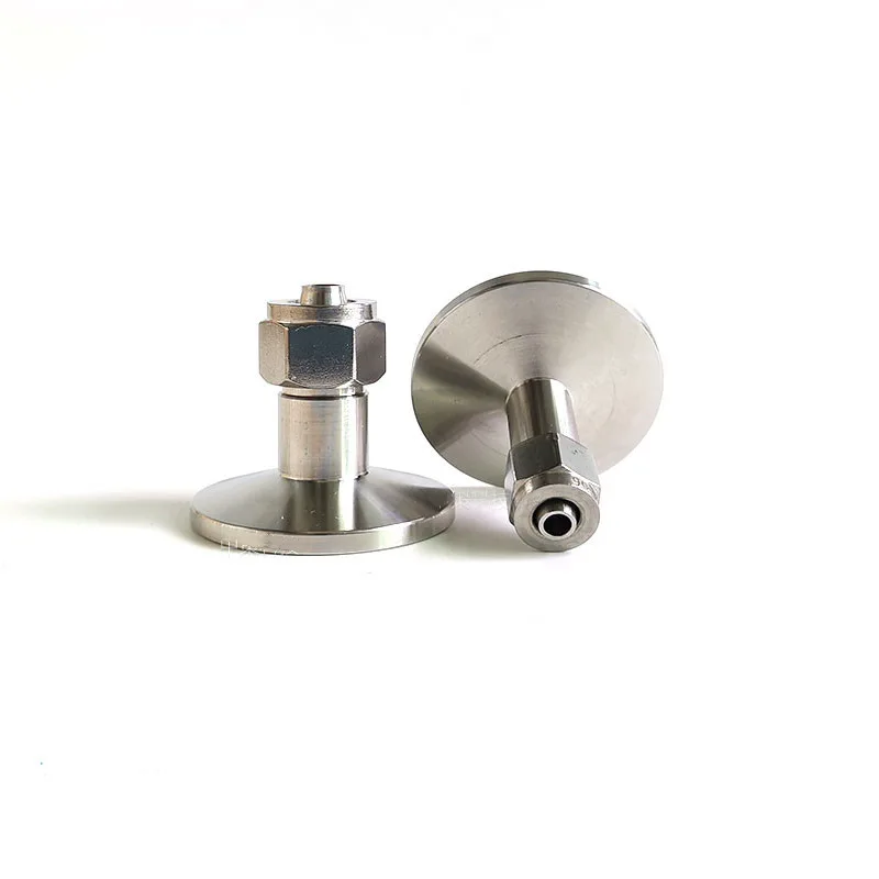 304 Rvs KF16 Vacuüm Quick Schroef Joint Quick Twee-Touch Fitting Vacuüm Slang Connector Pu Gas-Type fitting Joint