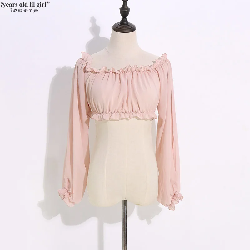 

7years Old Lil Girl 2025 Chiffon Tribal Belly Dance Costume Top Bohemia Gypsy Top HEE07