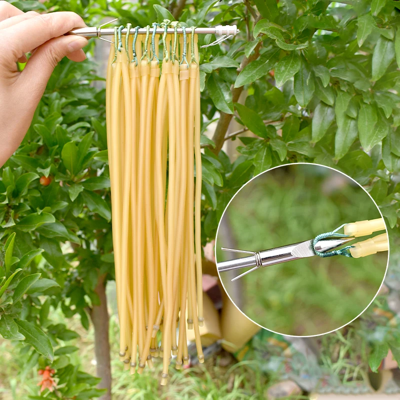 New Lengthened Fish Rubber Band for Fish Dart and Slingshot High-power Rubber Tube Outdoor Catapult Hunting Accessories