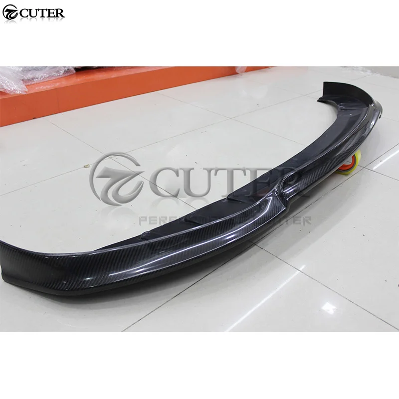 F30 3 Series Original Style Carbon Fiber Car Front Bumper Lip Splitter for Bmw F30 325i 320i Standard Bumper 2016