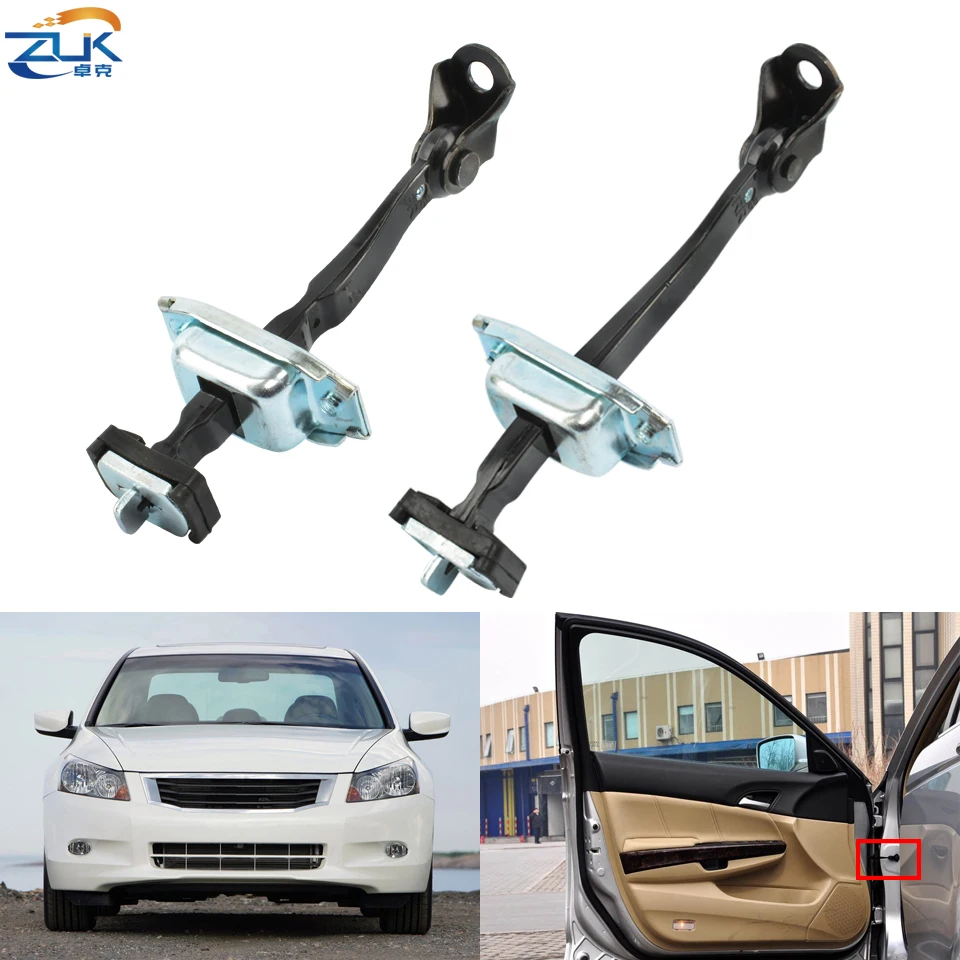 ZUK Front Rear Left Right Door Limiting Stopper Check Strap For HONDA ACCORD 2008 2009 2010 2011 2012 2013 CP1 CP2 CP3 Limiter