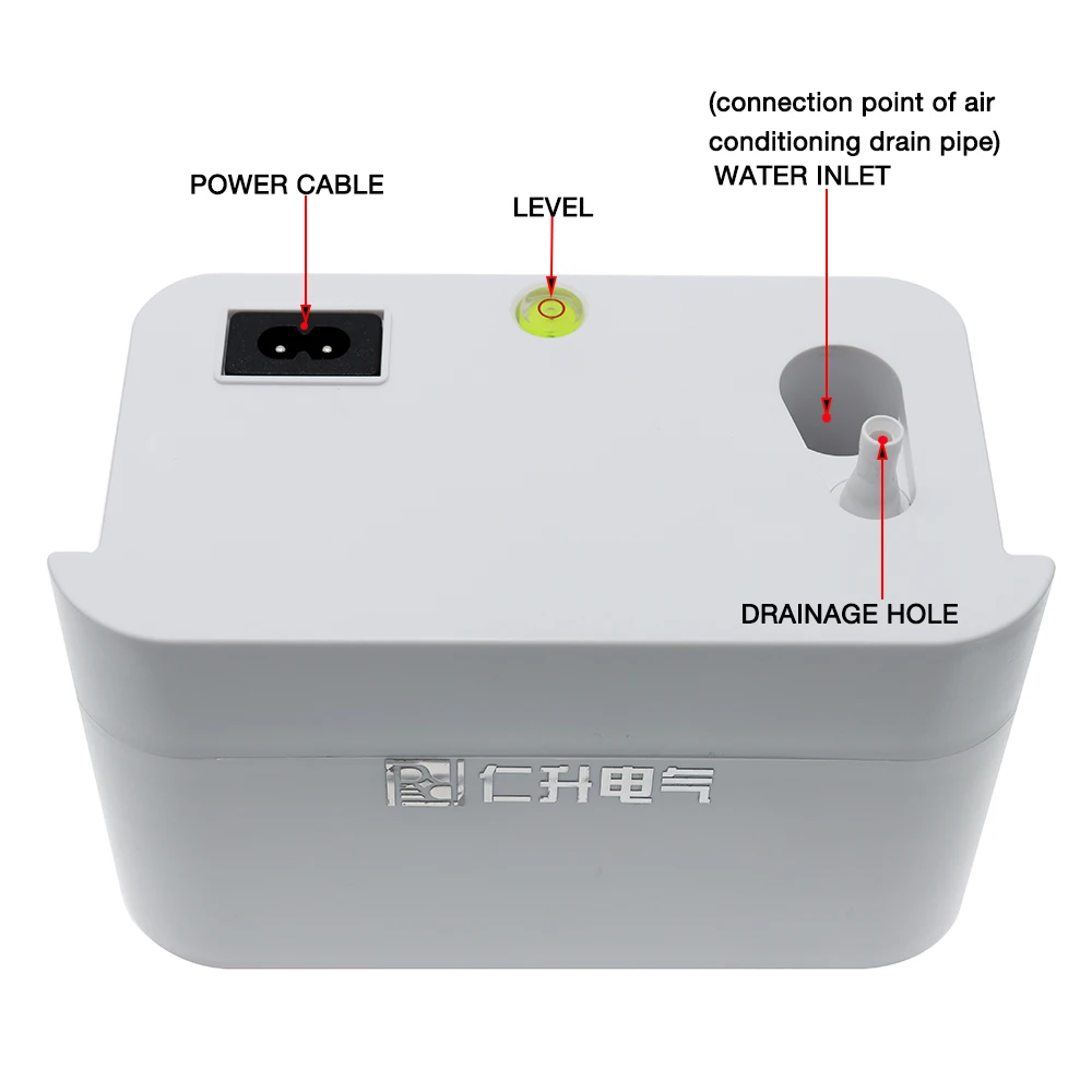 อัตโนมัติเงียบปั๊มคอนเดนเสท RS-24A/40A ปั๊มท่อระบายน้ำคอนเดนเสทปั๊มยก1.3P Hook Air Conditioner