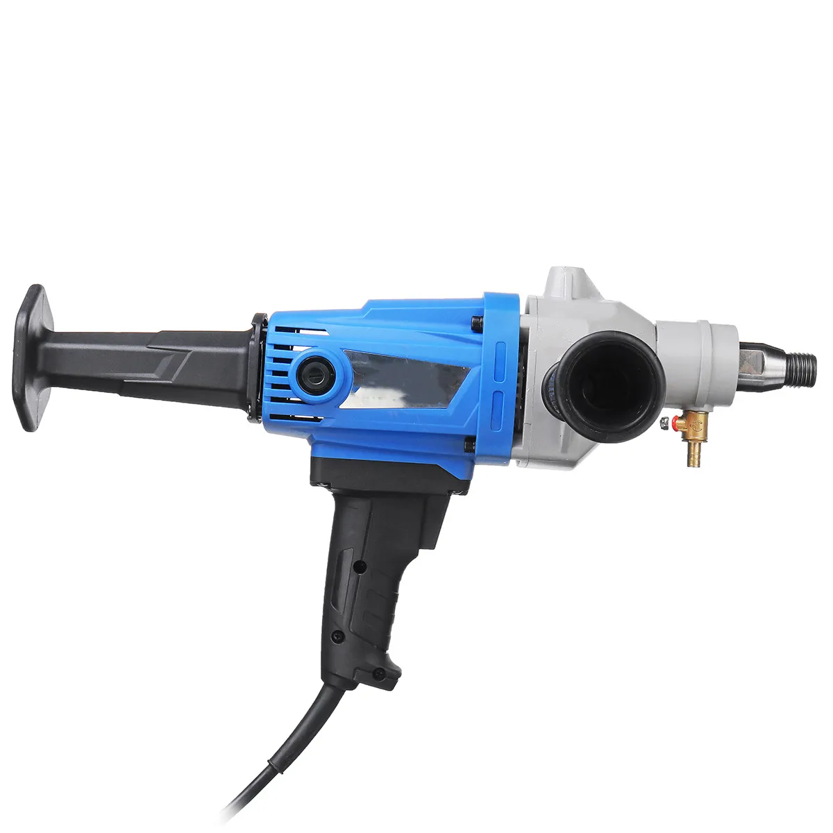 Taladro de núcleo de diamante de 1900W, 118mm, 220V, máquina de perforación de núcleo de hormigón de mano húmeda con accesorios de bomba de agua, herramientas eléctricas