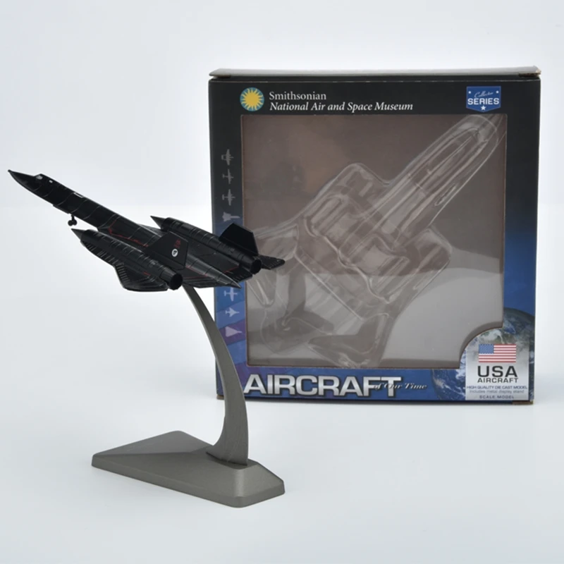 1: 200 American reconnaissance plane Blackbird SR-71 simulated alloy fighter aircraft model