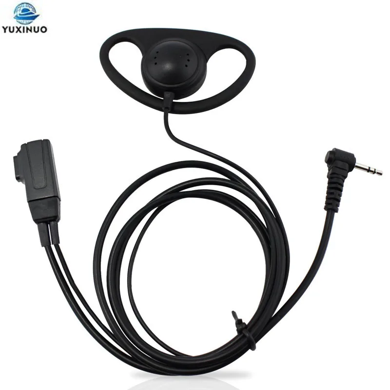 

Comfortable 1 Pin 2.5mm D-Type Earpiece Headset PTT Mic Microphone For Motorola Talkabout Radio Anti Noise Ear Hook Earphone