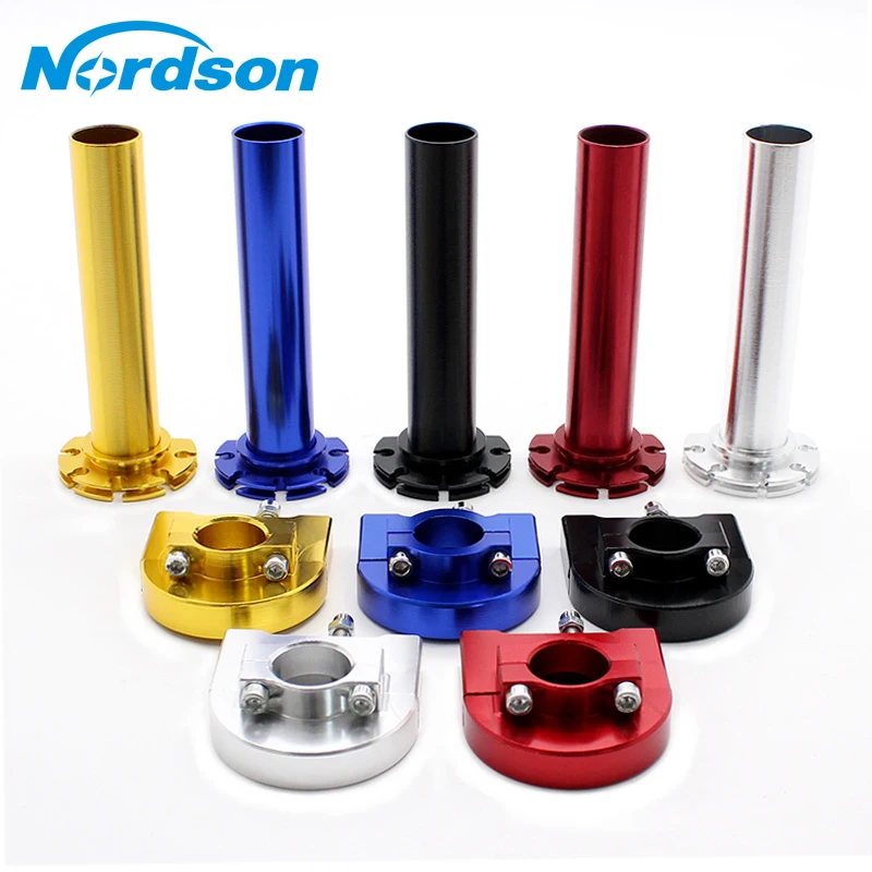 

Детали руля мотоцикла, ручки дроссельной заслонки, 7/8 22 мм, универсальная поворотная газовая ручка для мотоцикла, грязевые велосипеды, квадроцикл, UTV