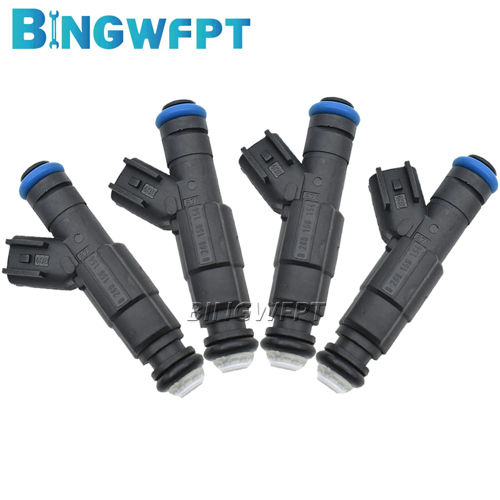 4X BINGWFPT For Focus Fiesta Mondeo Mazda Atenza Volvo Fuel Injectors Nozzle 1149958 0280156154