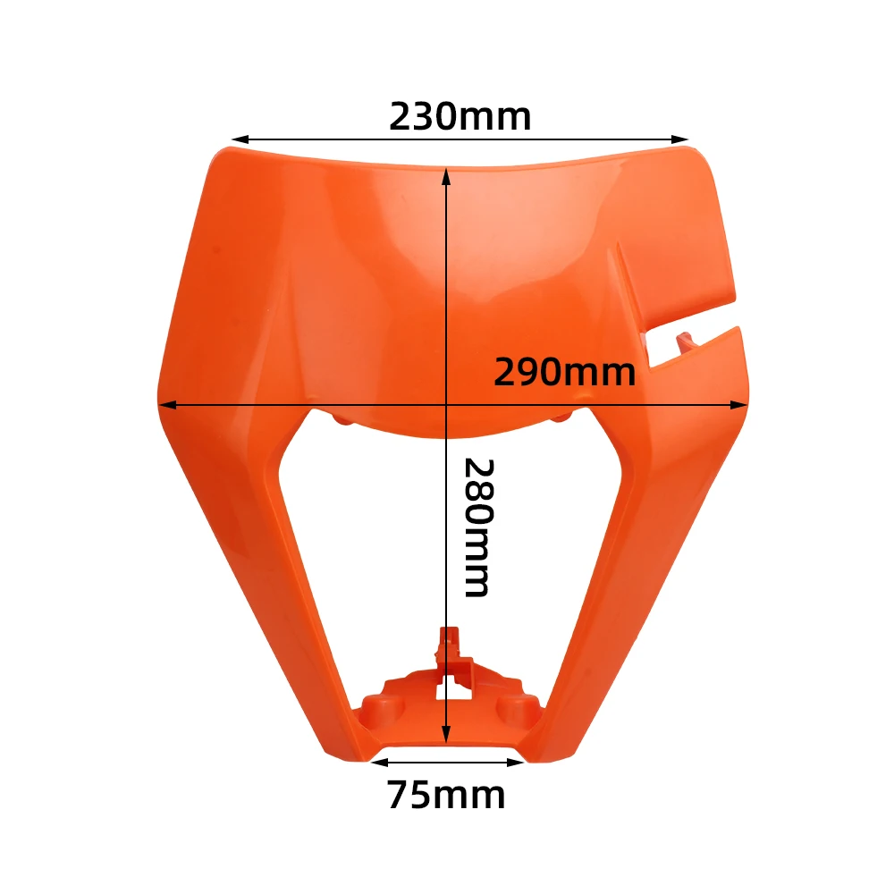 Dla maski KTM EXC 300 450 SX XC XCF XCF XCW EXC 125-530 uniwersalny Motocross Dirt pitbike akcesoria Enduro maska na motocykl