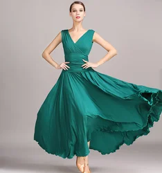 NEW Latin Ballroom Dance Dress Salsa Waltz Foxtrot long evening Dress S8006