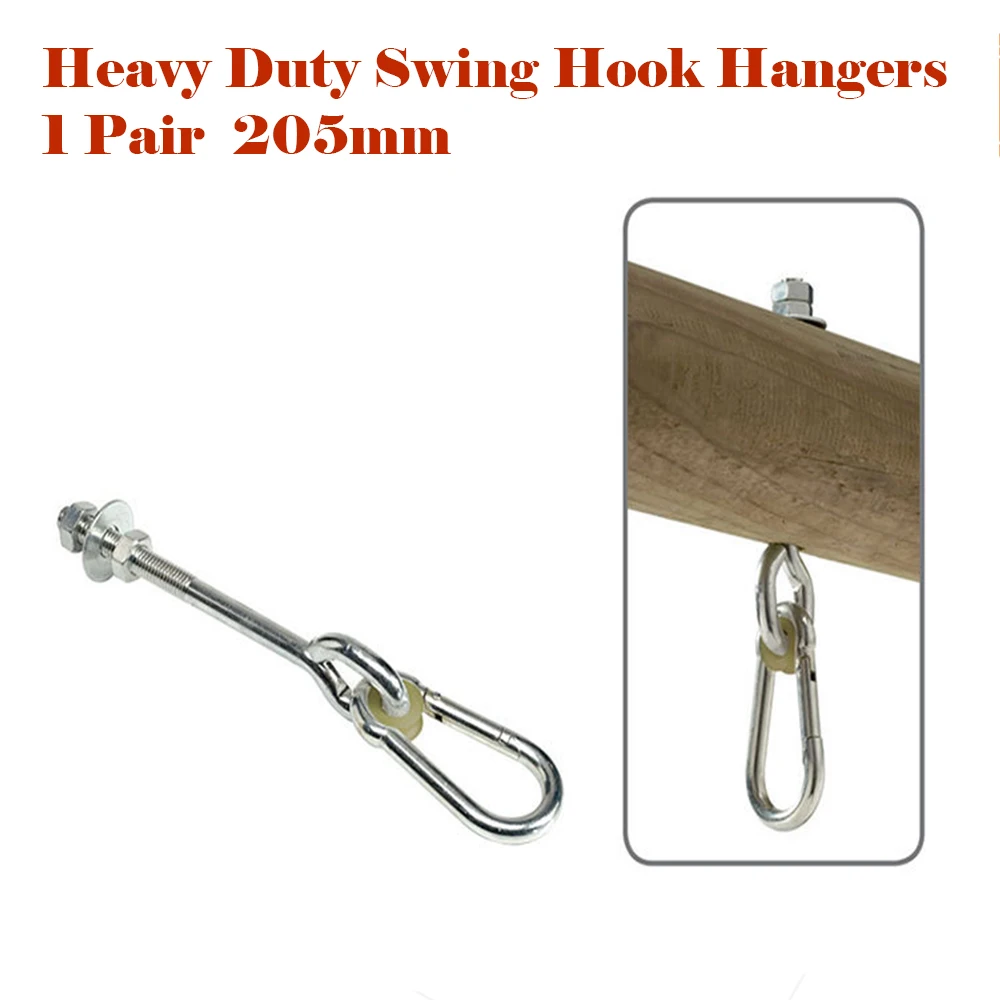 1 Pair Stainless Steel Hammock Chair Sandbag Fixed Buckle Kit Aerial Yoga Swing Hanging Hook Hardware Tools