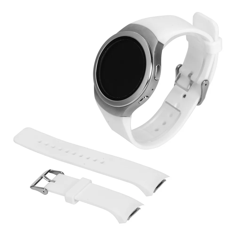 Silicone Watchband Strap for Samsung Galaxy Gear S2 R720 SM-R720 Bracelet Smart Watch Band