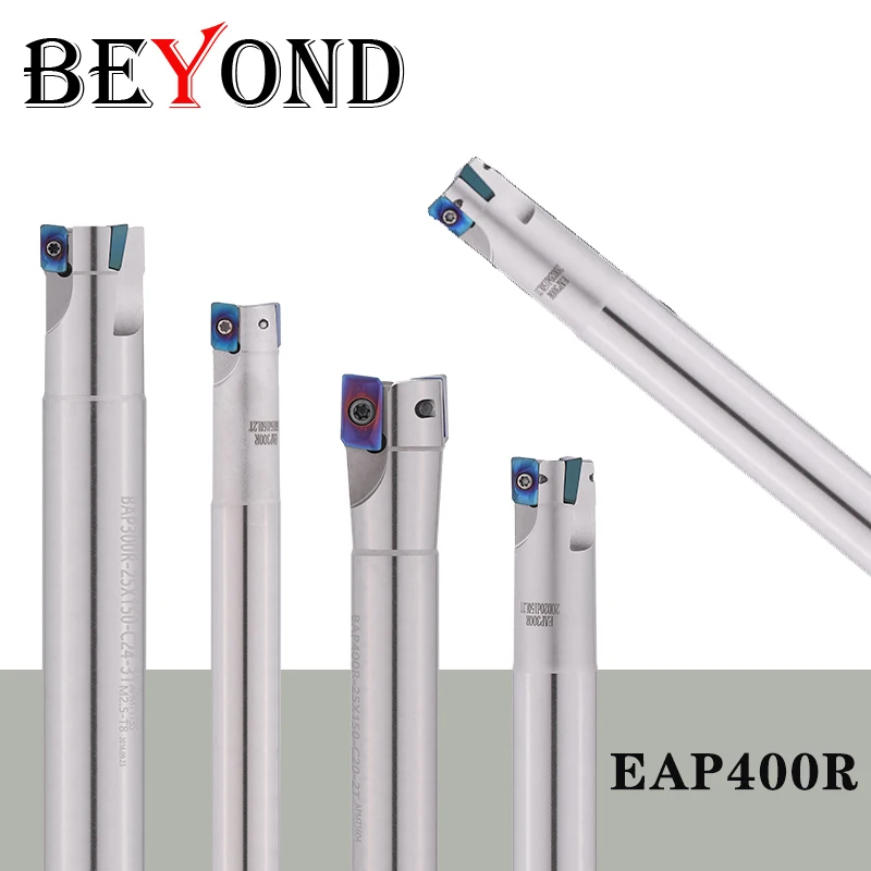 BEYOND BAP400R/EAP400R C19 C20 C24 C25 20 22 25 32mm Face Milling Cutter CNC Indexable End Mill Tool Holder APMT1604