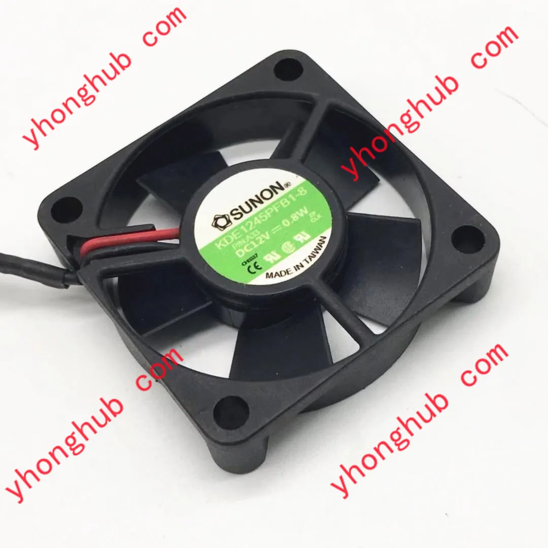 

SUNON KDE1245PFB1-8 P/N:A33 DC 12V 0.8W 2-Wire 45x45x10mm Server Cooling Fan