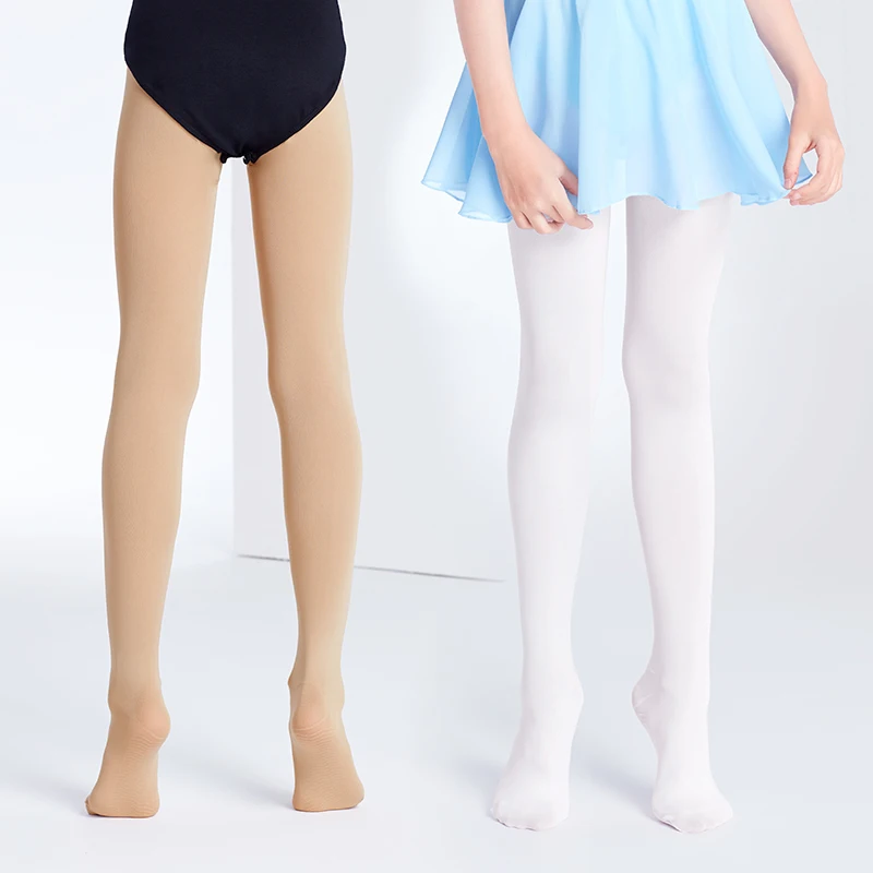 Kids Girls Dance Tights Ballet Dance Socks Pink Anti-slip Leggings Gymnastics Pantyhose High Quality ultrathin Ballet Stockings