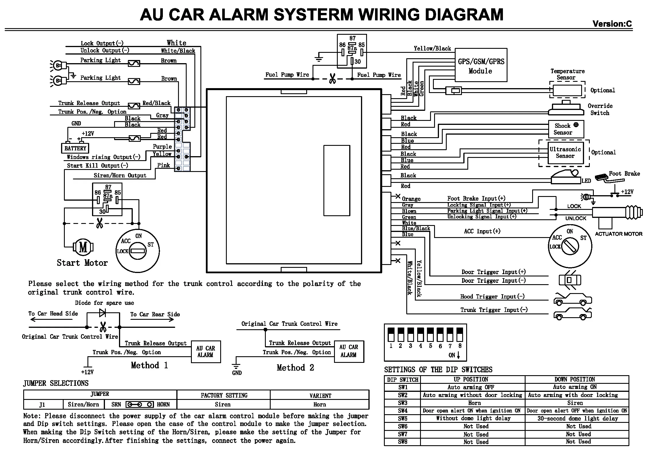 Sistema di allarme per auto a due vie 4G GSM GPS GPRS avviamento motore di sicurezza a lungo raggio 2 comunicazione Automobile aggiornamento chiave