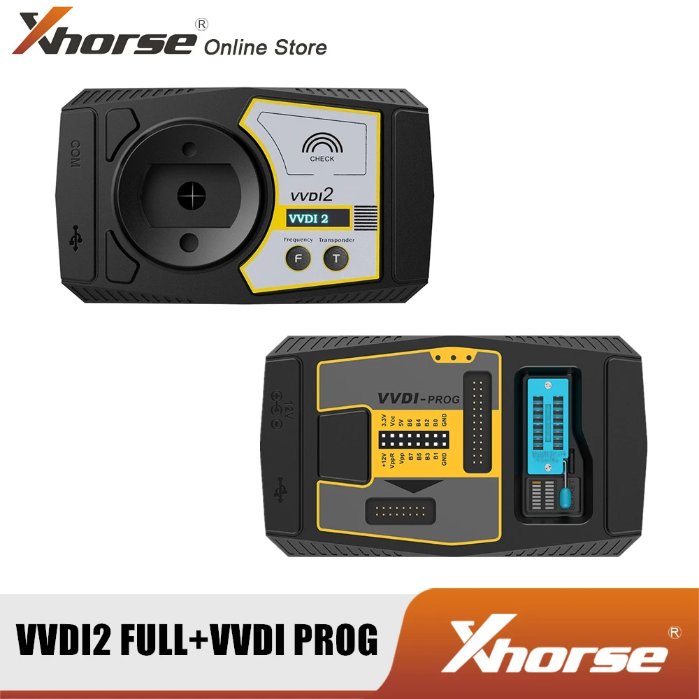 Xhorse VVDI2 Full Kit V7.3.6 with OBD48 96bit 48-Clone MQB for BMW FEM/BDC VVDI2 Full Version Plus VVDI PROG Programmer V5.3.7