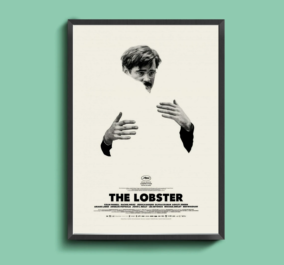 The Lobster Movie Poster Home Wall Painting Decoration Classic Movie Canvas Poster (No Frame)