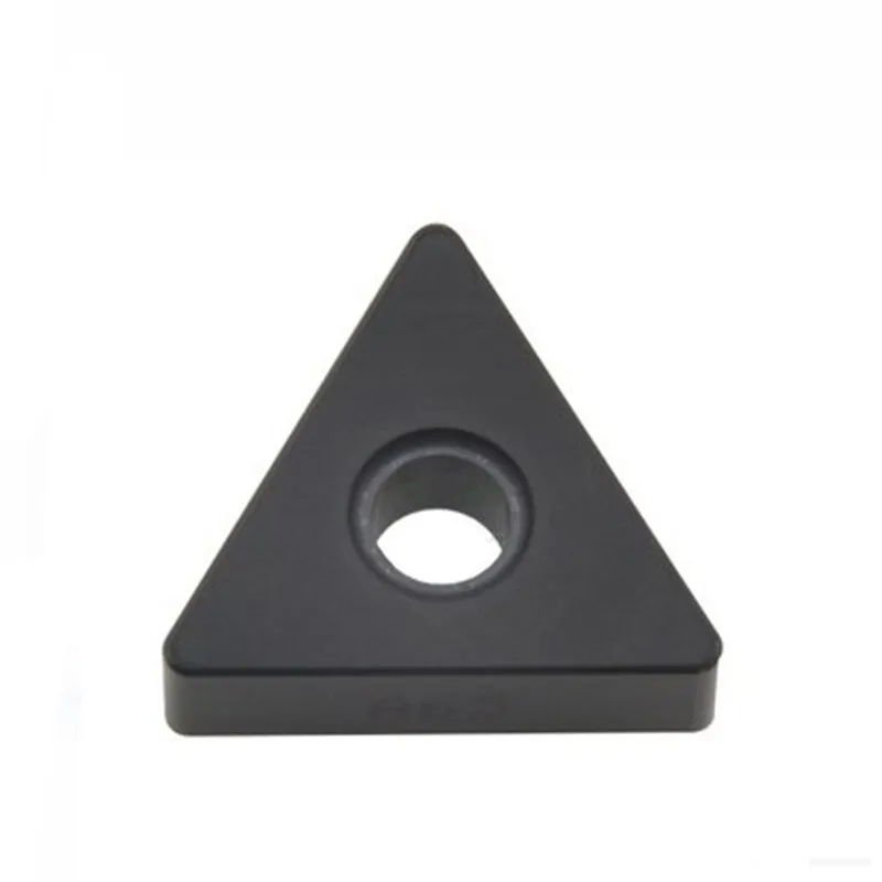 Insertos de torneado CNC de cerámica completa, hoja de corte para enfriar acero duro muerto, 10 piezas, TNGA160404 / 160408 / 160412 A65