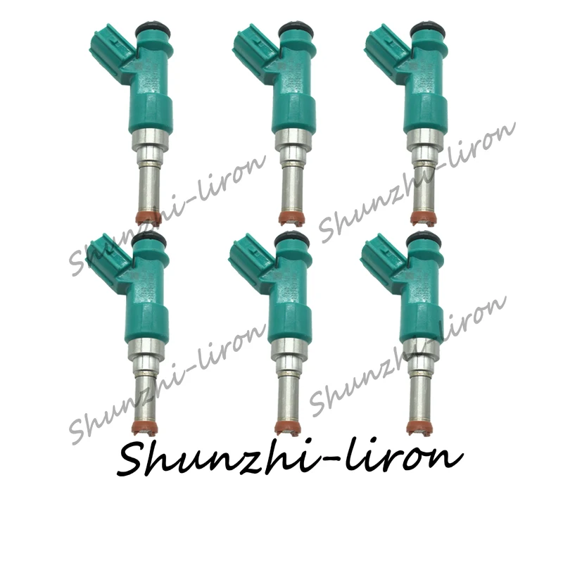 6pcs Fuel Injector Nozzle For Toyota Camry Sienna Avalon Highlander 23250-31090 23209-31090 23250 31090 2325031090 2320931090