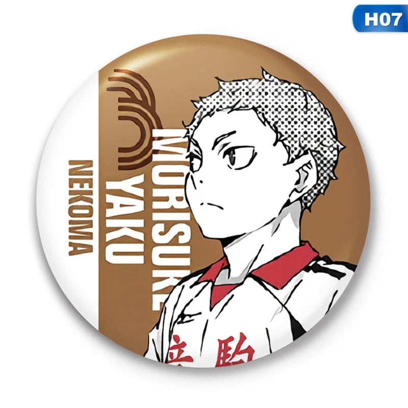 Danemark ge en émail de volley-ball, broche de cosplay de figure d\'anime, broche de bouton, badge de sac à dos, cadeaux de sacs