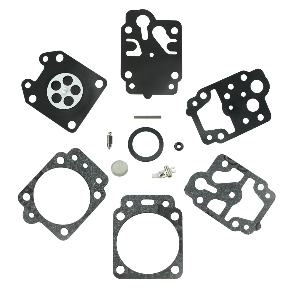 5Pcs Carburetor Carb Repair Rebuild Gasket Kit  For Walbro K20-WYJ D20-WYJ Echo Husqvarna Toro Ryobi Honda Homelite Trimmer