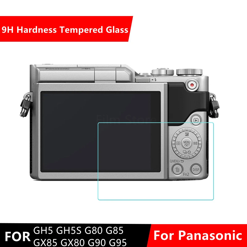 

GH5 GH5S S5 S5II Camera Original 9H Camera Tempered Glass LCD Screen Protector for Panasonic G80 G85 GX85 GX80 G90 G95 Camera