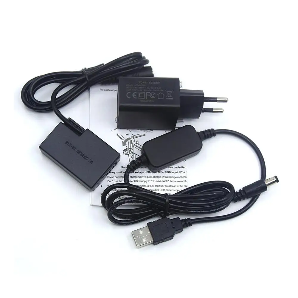 QC 3.0 szybka ładowarka przewód zasilający USB LP-E17 imitacja baterii DR-E18 dla Canon EOS 750D Kiss X10 T7i T6S 77D 760D 800D 200D RebelSL2