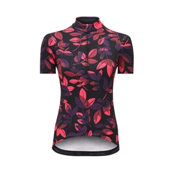 DHB-Conjunto de ropa de ciclismo para mujer, Jersey de manga corta Anti-UV para bicicleta de montaña y carretera, Verano