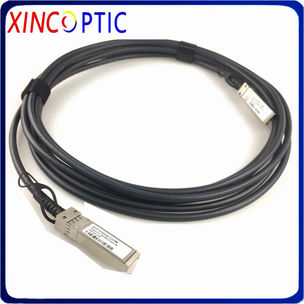 10G SFP+ to SFP+ 5M DAC Cable, 10G SFP+ to SFP+ 24AWG Passive Direct Attach Copper Twinax Cable