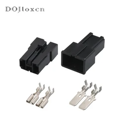 1 Set 2 Pin Female Male Auto Map Sensor Connector Battery Speaker Wire Connector Plug Large Current For Toyota
