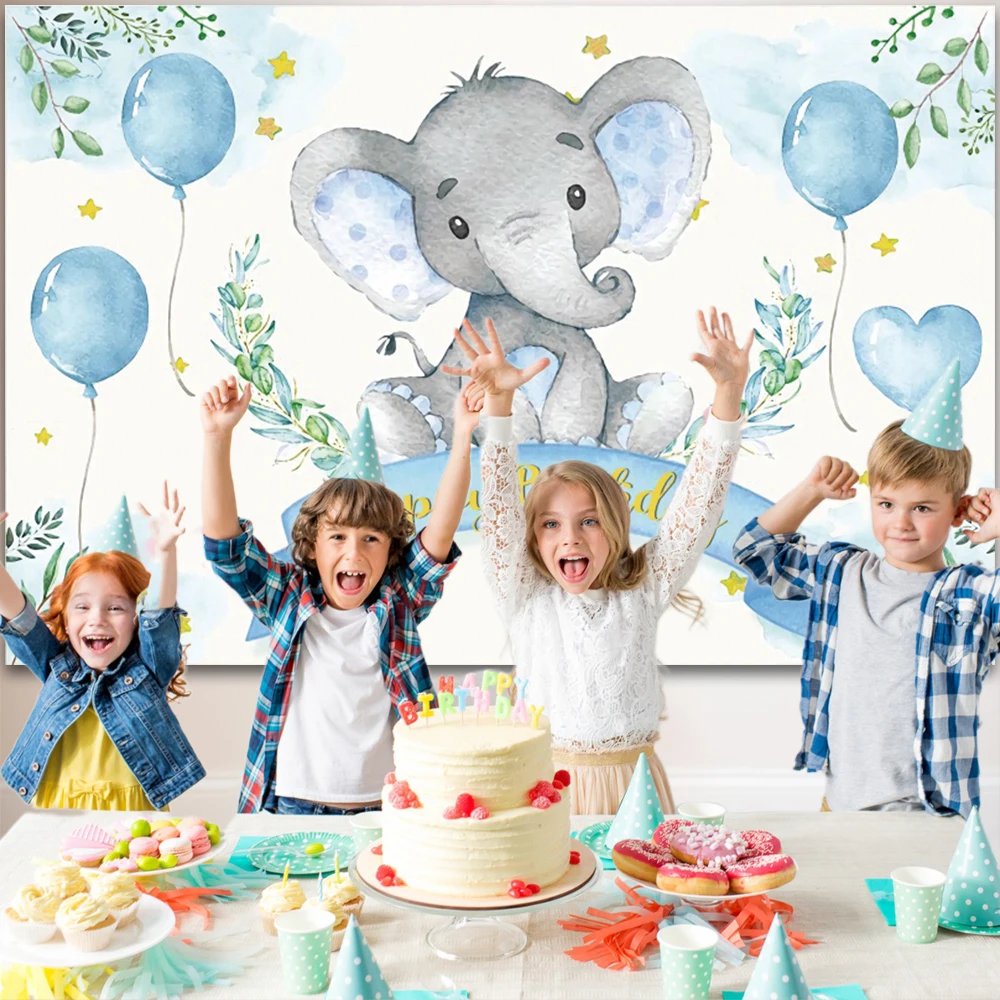 خلفية تصوير لأعياد ميلاد الأطفال حديثي الولادة خلفية للتصوير الفوتوغرافي لاستوديو الصور سفاري للحفلات Photophone التصوير الفوتوغرافي