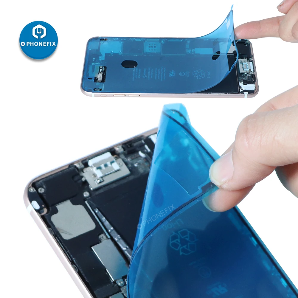 Pegatina impermeable para iPhone, marco de pantalla LCD, cinta de sellado de bisel, reparación adhesiva, 6, 6S, 7, 8 Plus, X, XS, 11 Pro, Max, XS, XR, 10 unidades