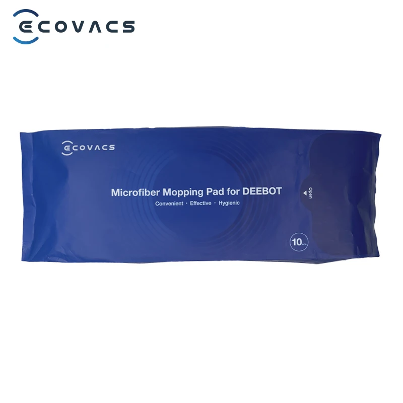 ECOVACS оригинальный 10 шт. коврик для мытья микрофибры для серии Deebot T8 AIVI T8 max T9 AIVI