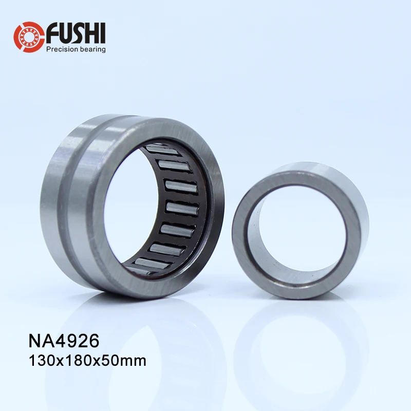 NA4926 Bearing 130*180*50 mm ( 1 PC ) Solid Collar Needle Roller Bearings With Inner Ring 4524926 4544926/A Bearing