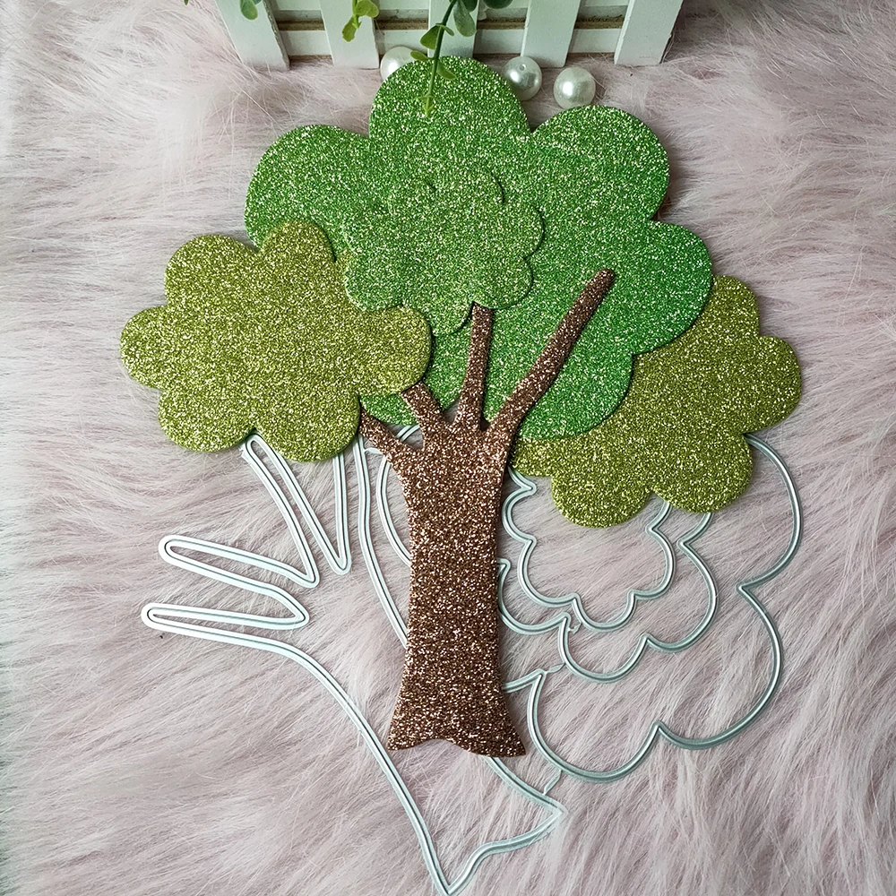 New Big Tree metal cutting die mould scrapbook decoration embossed photo album decoration card making DIY handicrafts