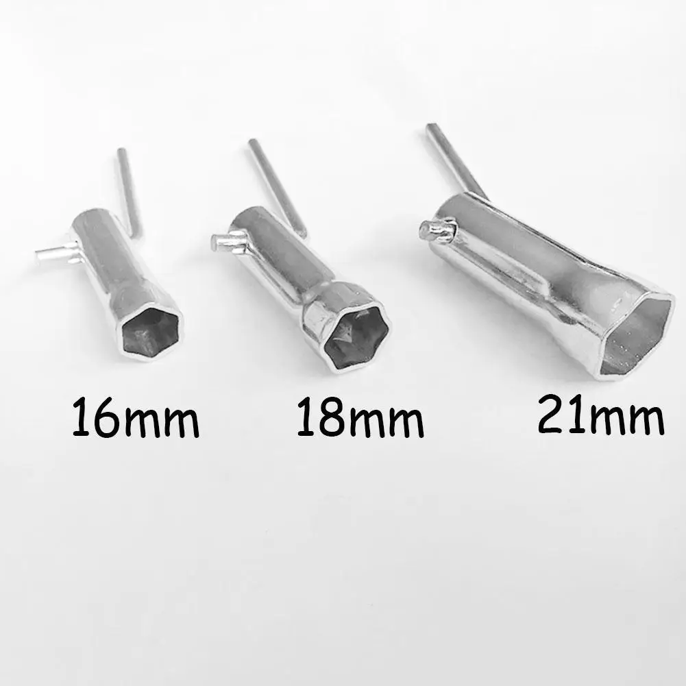 Motorcycle Thickened Spark Plug Socket L-type Wrench Socket Wrench Single-end Elbow Wrench Tool Accessories