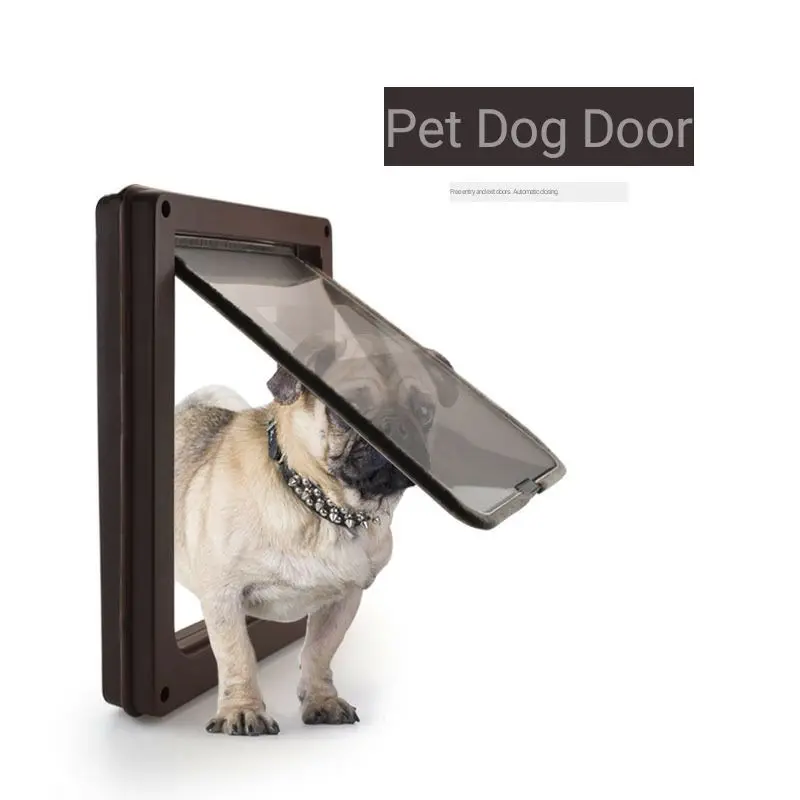 

Pet supplies pet door dog cat hole big dog door free access control switch