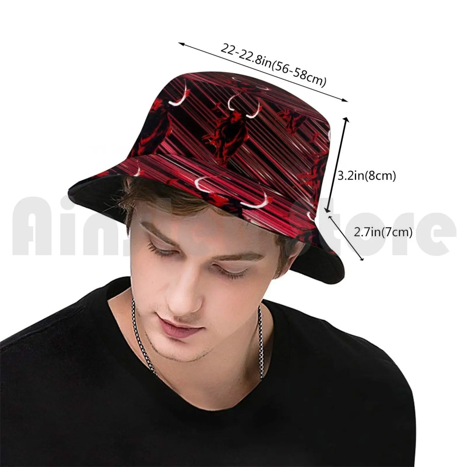 Wild Sun Hat Abstract Blood Animals Nature Bullfight Silhouette Spain Tattoo Wild Rain Sketch Horn