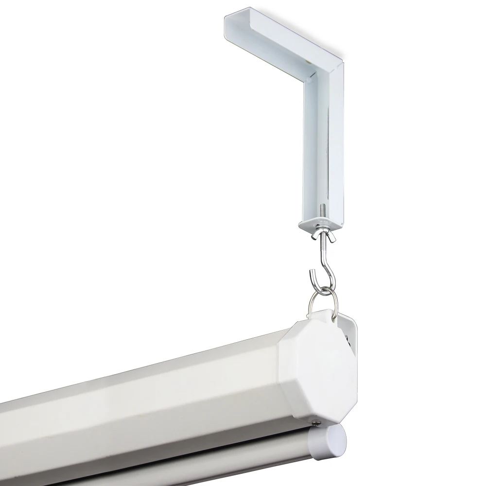 Hdaypro universal verstellbarer Projektor Bildschirm montage Haken Projektion Wandbehang L-Halterung Film Bildschirm Vorhang halterung Haken