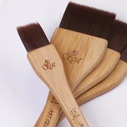 ArtSecret New Arrival 3961 Oil Painting Brush Synthetic Hair Carbonized Bamboo Handle  Acrylic Watercolor Art Artist Supplies
